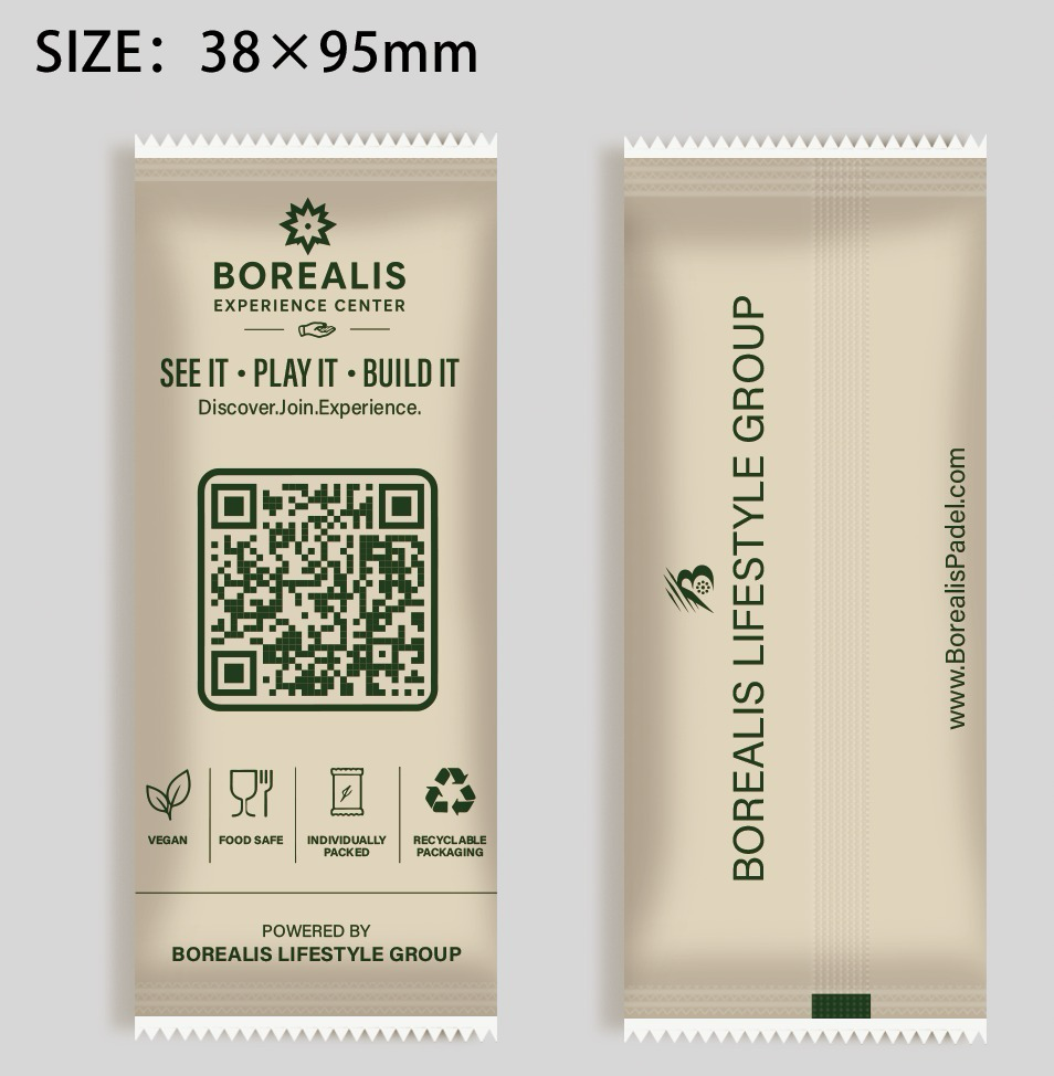 Borealis Clean Hands pack with QR code